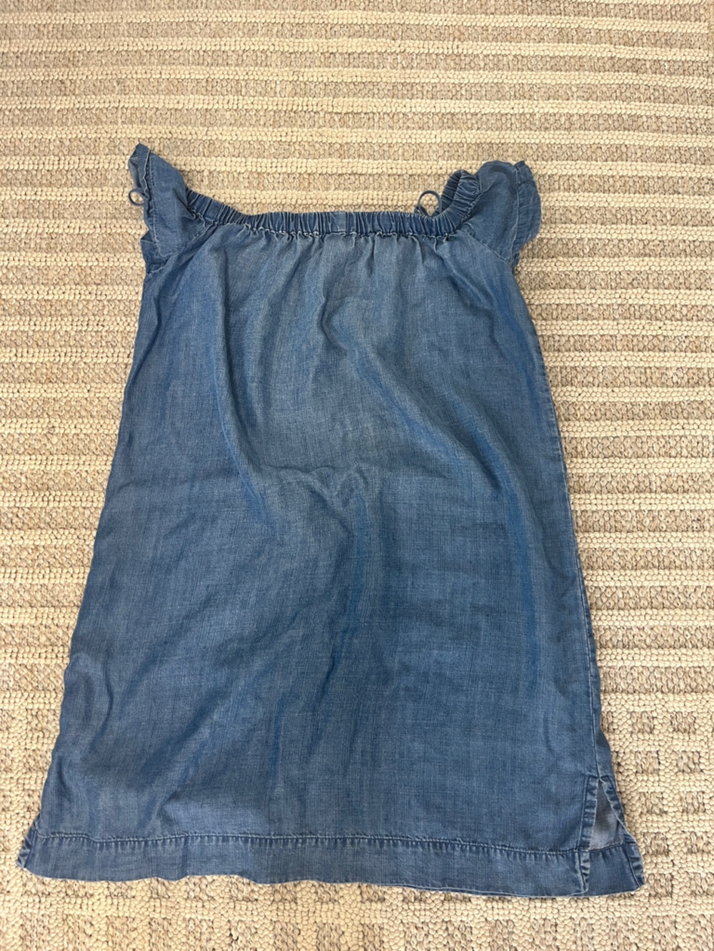 cloth & stone dress in denim blue